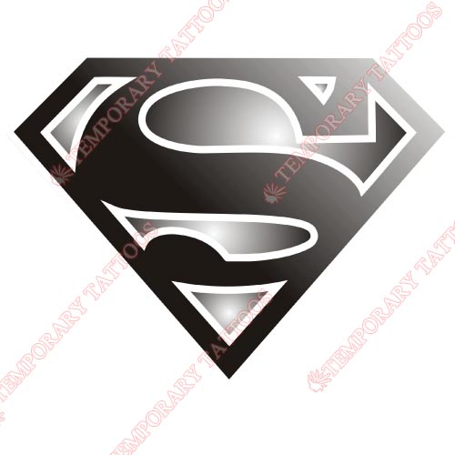 Superman Customize Temporary Tattoos Stickers NO.292